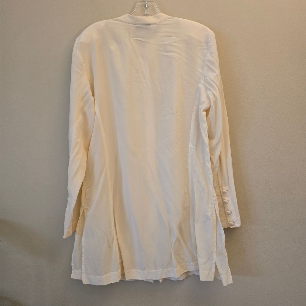 Nipon Studio Womens Blouse Button Down 100% Silk … - image 8